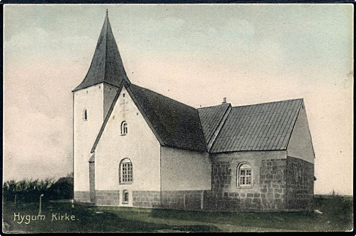 Hygum Kirke. Stenders no. 8811. 