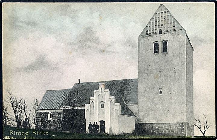 Rimsø Kirke. Stenders no. 8484. 