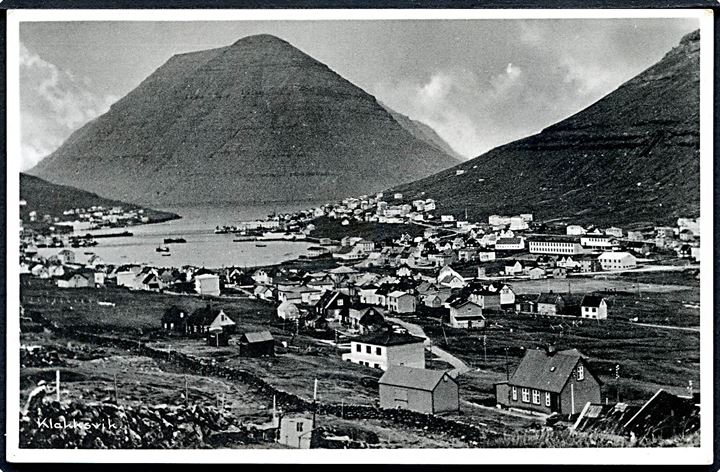 Færøerne. Klakksvik. Stenders no. 96134. 