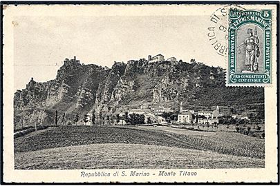 San Marino Repubblica. Monte Titano. No. 8326. 