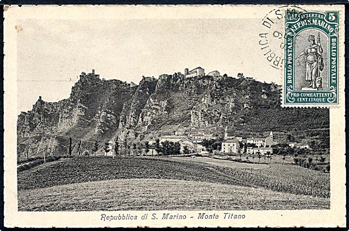 San Marino Repubblica. Monte Titano. No. 8326. 