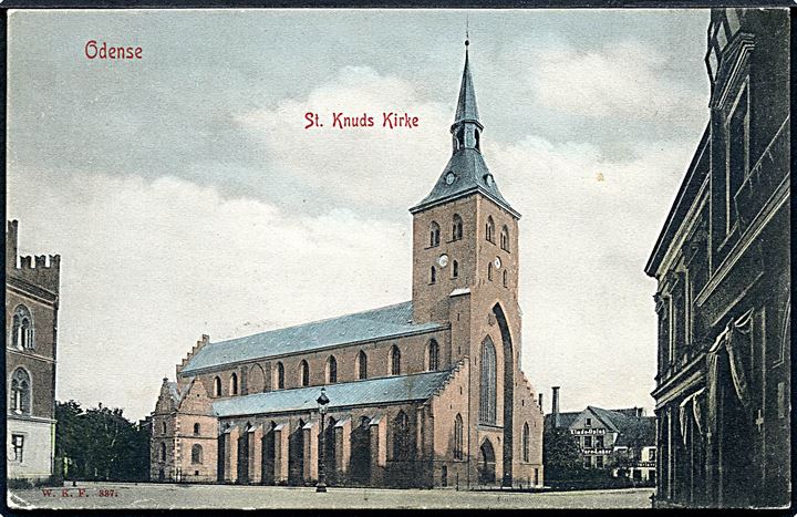 Odense. St. Knuds Kirke. Warburgs Kunstforlag no. 337. 