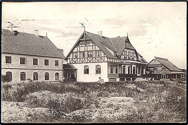 Køge. Vallø Strandhotel. Stenders no. 15277. 