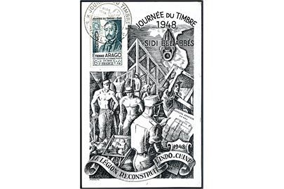 Frimærkets Dag 1948 - Sidi Bel Abbés, Fremmedlegionens forlægning. 