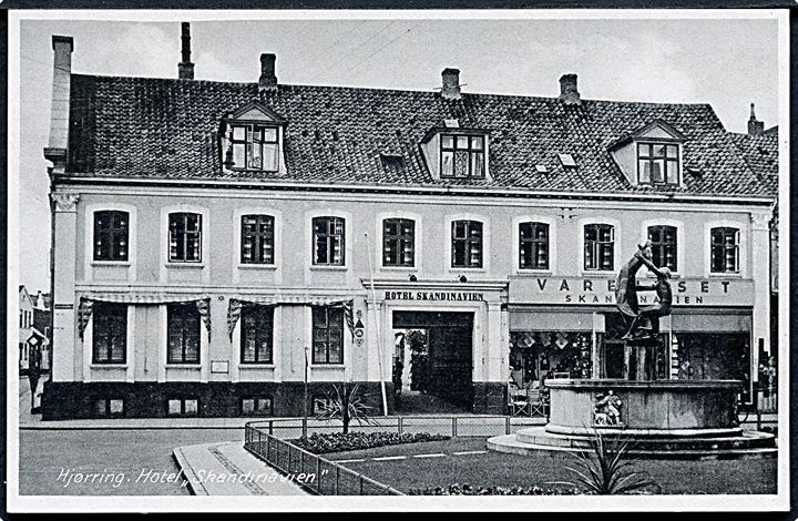 Hjørring Hotel Skandinavien. Stenders, Hjørring no. 188. 