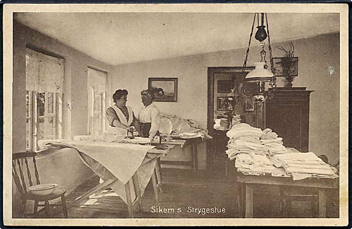 Sikem's Strygestue. Fotograf Th. Buchhave no. 39056. 