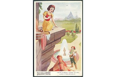 Disney, Walt: Valentine & Sons no. 4174. “Snow White”.