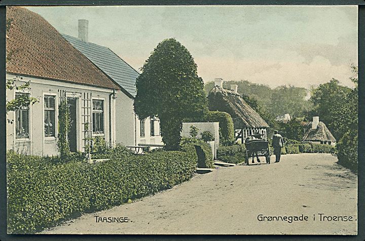 Troense, Grønnegade. Stenders no. 7339.
