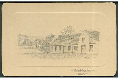 Zelther, Wilhelm: “Materialgården”, nov. 89. Kartonkort u/no.