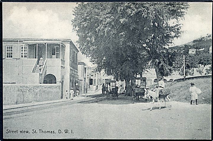D.V.I., St. Thomas, Street view. Lightbourn u/no.