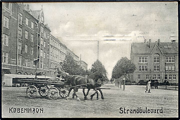 Købh., Strandboulevard. Dansk Industri no. 20.