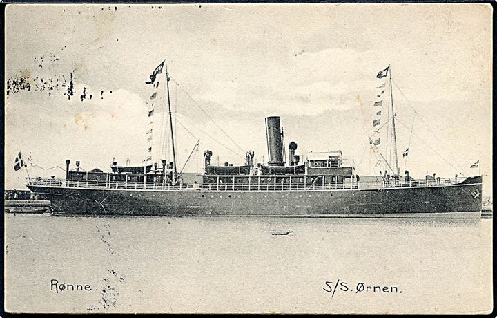 “Ørnen”, S/S, D/S Bornholm af 1866 i Rønne. Colberg u/no.