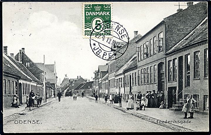 Odense, Frederiksgade. Stenders no. 16344.