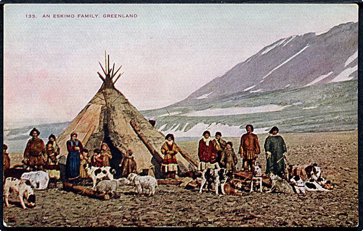 Eskimo familie. No. 133.