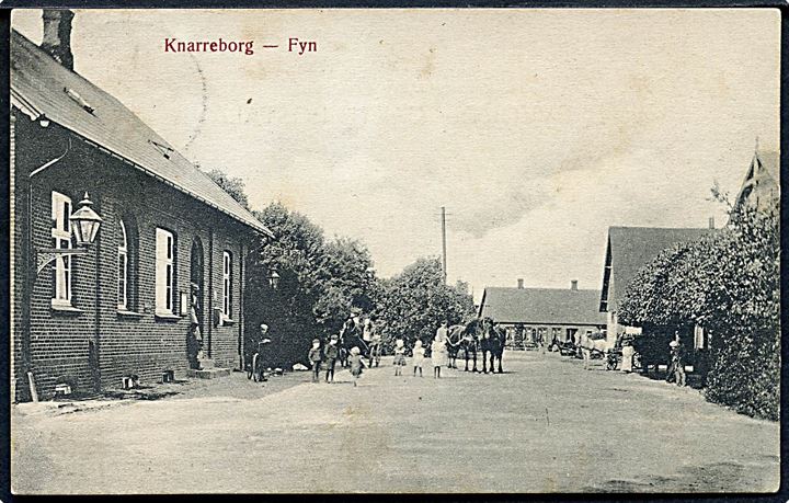 Knarreborg, jernbanestation. P.M.B. u/no. 