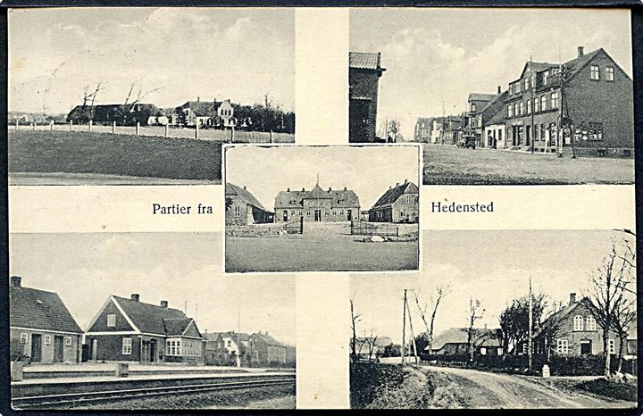 Hendensted, Partier med bl.a. jernbanestation J.J.N. no. 124295.