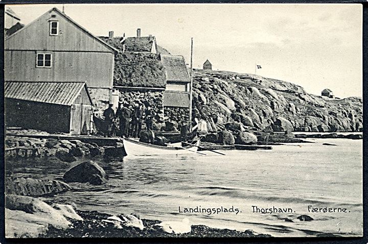 Thorshavn, Landingsplads. Stenders no. 23914.