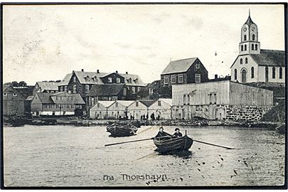 Thorshavn, havneparti. Z. Heinsen no. 3249.