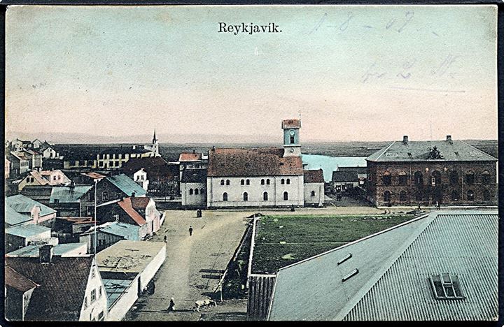 Reykjavik, udsigt over byen. B. Jonsson u/no.