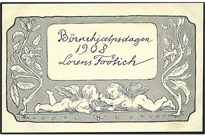 Lorens Frölich: Børnehjælpsdagen 1908. C.J. Cato u/no.