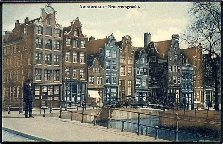 Holland. Amsterdam. Brouwersgracht. B. Brouwer no. 125. 