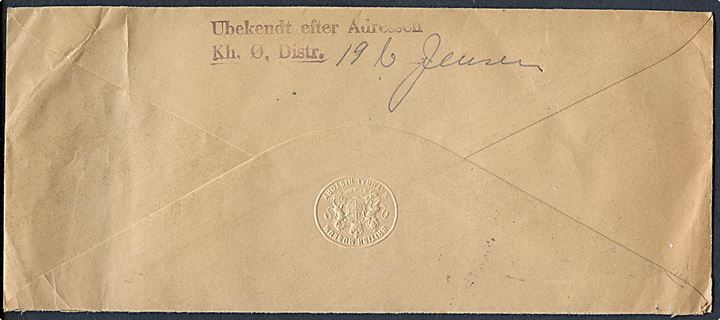 Engelsk 2½d George VI på brev fra British Museum i London d. 8.12.1939 til KGH-Inspektør C. Harries, Grønlands Selskab i København - forespurgt ved Grønlands Styrelse. KGH-inspektør Carl Frederik Harries (1872-1938) var bl.a. udstedsbestyrer i Upernavik, senere KGH-inspektør og 1925-1935 formand for Grønlands Selskab. Brevet formodentlig eftersendt til Grønlands Styrelse, da C. Harries var død året tidligere.