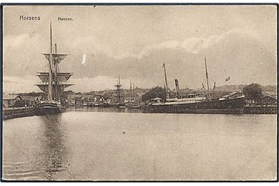 Thy, S/S, DFDS dampskib i Horsens. H. G. Reinsholm u/no.