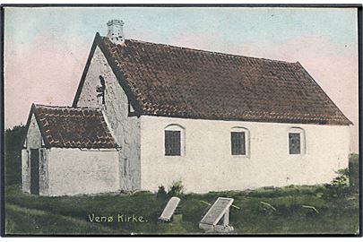 Venø Kirke. Stenders no. 8790. 