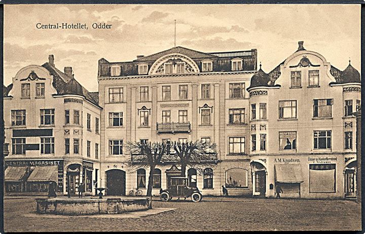 Odder. Central Hotellet. Bog og Papir -Centralen no. 3941. 