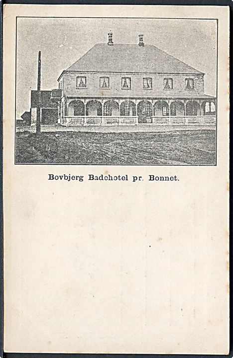 Bovbjerg Badehotel pr. Bonnet. U/no. 