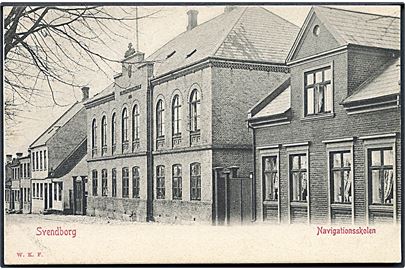 Svendborg. Navigationsskolen. Warburgs Kunstforlag u/no. 