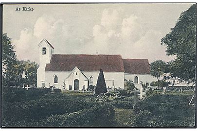 As Kirke. H. A. Ebbesen no. 1196. 