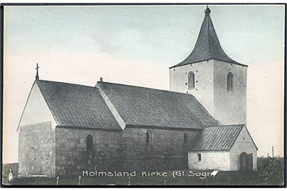 Holmsland Kirke. (Gl. Sogn). Stenders no. 8748. 