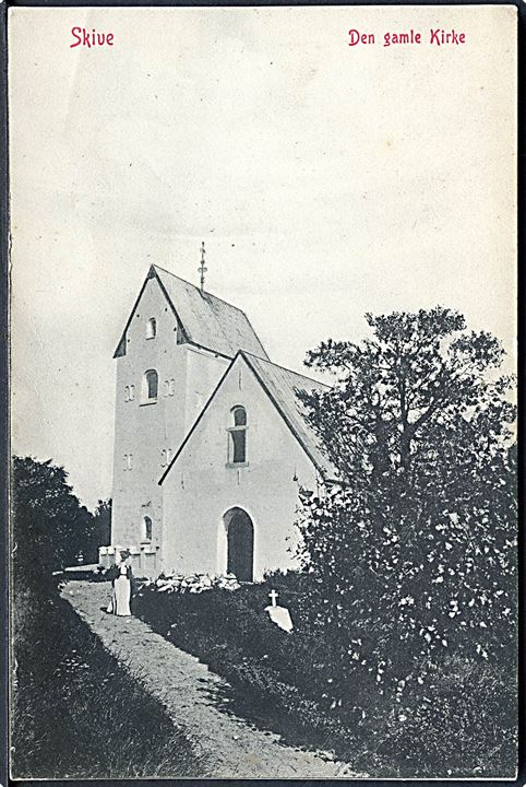 Skive. Den gamle Kirke. Warburgs Kunstforlag no. 4781. 