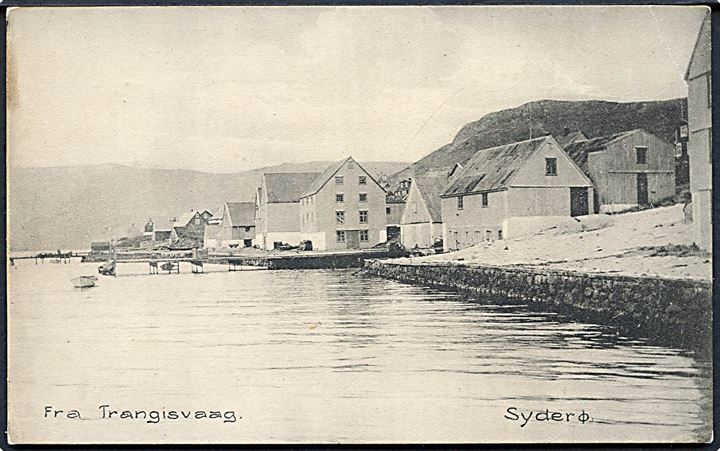 Trangisvaag, havneparti. H. N. Jacobsen u/no.