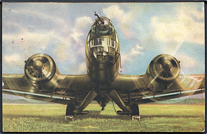 Junkers Ju 86 bombemaskine fra det svenske luftvåben. AMF u/no. 