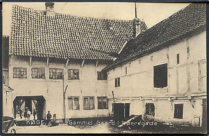 Køge. Gammel Gaard i Nørregade. Stenders no. 11771. 