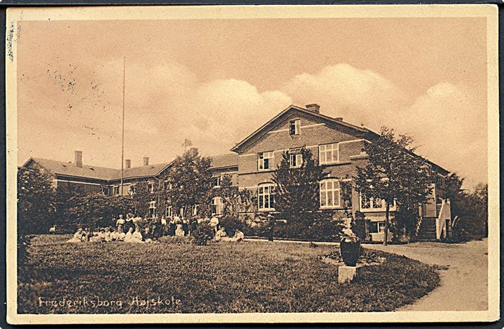 Frederiksborg Højskole. Kristian Gudmund Kulsvieren no. 28538. 