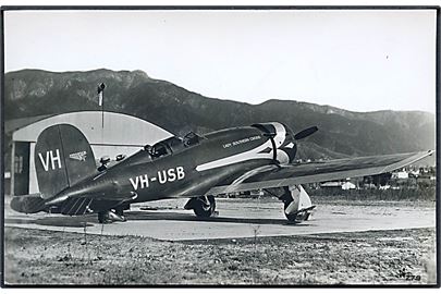 Lockheed Altair 8D Special VH-USB, Lady Southern Cross, Charles Kingsford Smith's maskine som forsvandt under rekordflyvning fra Australien til England i 1935. U/no.