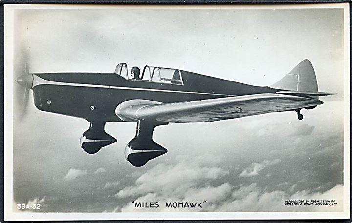 Miles Mohawk. Valentine's no. 38A-32.