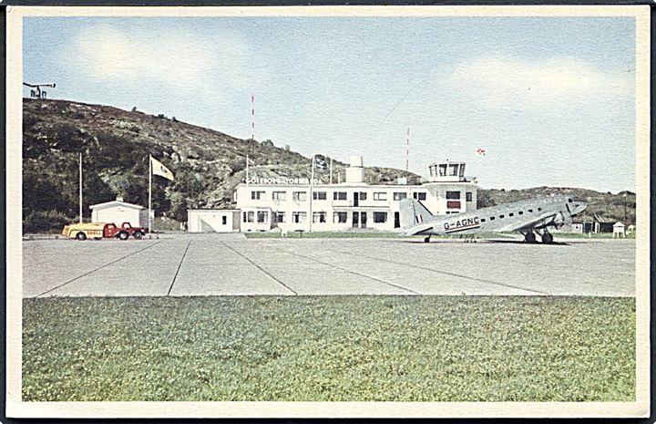 Douglas DC-3 G-AGNC fra BOAC i Torslanda lufthavn ved Göteborg. No. 59.