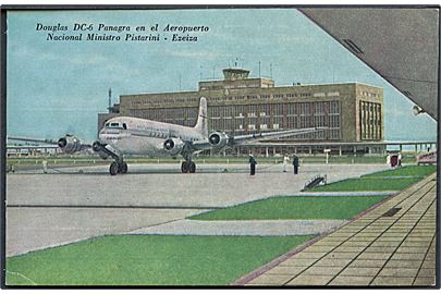 Douglas DC-6 fra Panagra i Ezeiza lufthavn. U/no.