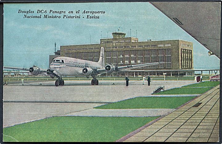 Douglas DC-6 fra Panagra i Ezeiza lufthavn. U/no.