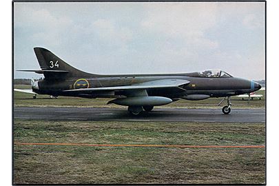 Hawker Hunter J34 fra det svenske luftvåben no. 59.