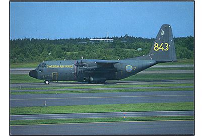 Lockheed C-130 Hercules Tp84 fra det svenske luftvåben. No. 17.