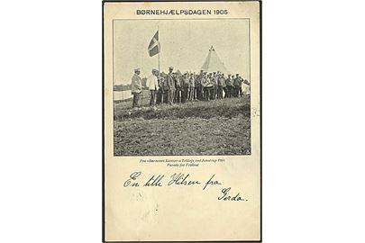 Børnehjælpsdagen 1905, teltlejr ved Jonstrup. U/no.