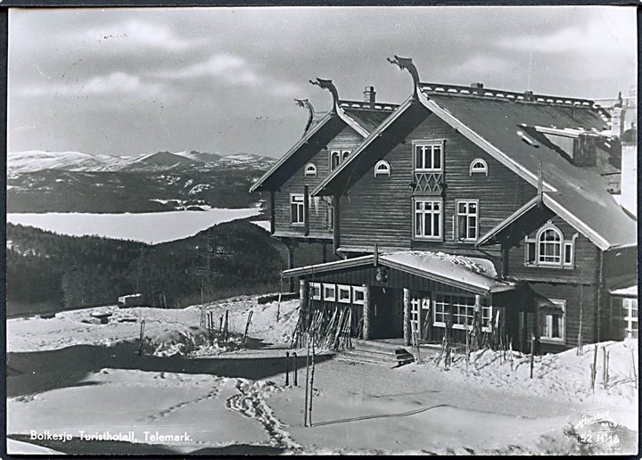 Norge. Bolkesjø Turisthotell, Telemark. K. Harstad no. 52 H 16. 