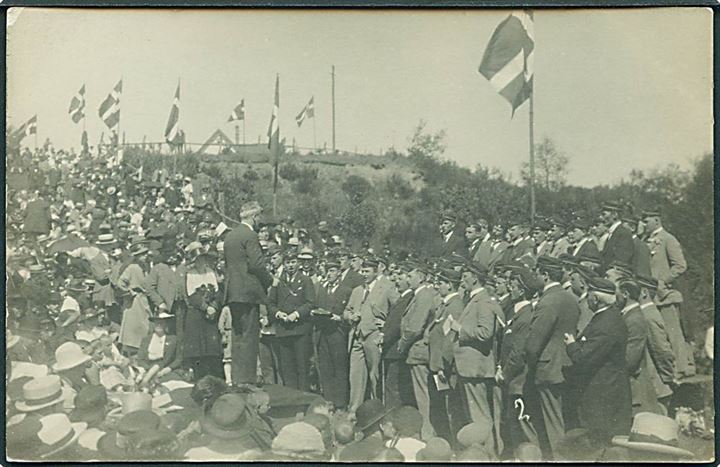 Genforening. Sangerfest i Flensburg 1921. A. Juul no. 3016 Br. 