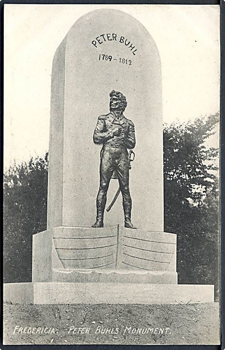 Fredericia. Peter Buhls Monument. J. A. F. no. 594. 