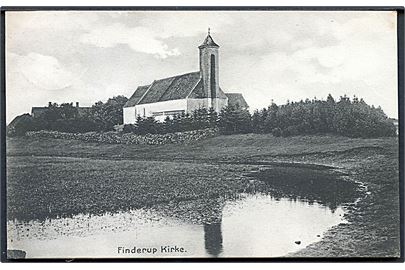 Finderup Kirke. Stenders no. 16575. 